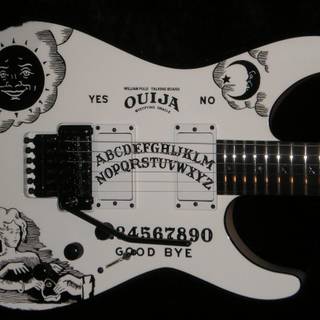 Kirk Hammett ESP guitar wallpaper