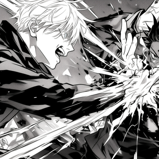 JJK black and white wallpaper