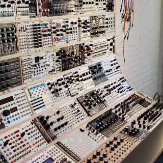 Synthesiser wallpaper