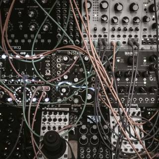 Synthesiser wallpaper