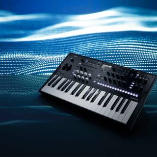 Synthesiser wallpaper