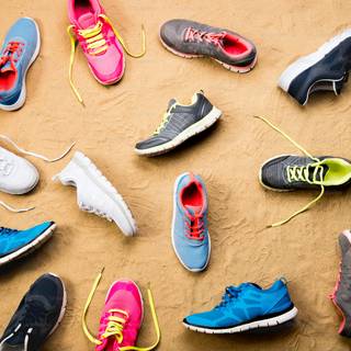 Tennis shoes wallpaper