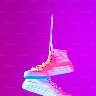 Tennis shoes wallpaper