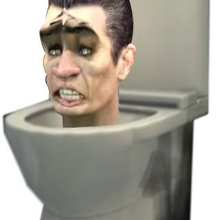 Gman toilet wallpaper