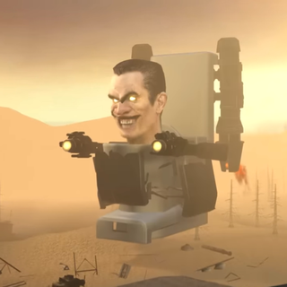 Gman toilet wallpaper