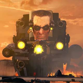 Gman toilet wallpaper