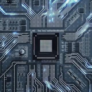 iPhone circuit board 4k wallpaper