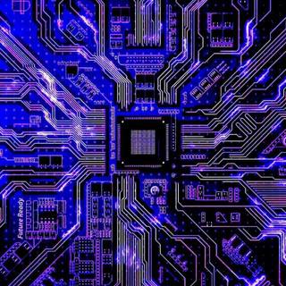 iPhone circuit board 4k wallpaper