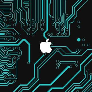iPhone circuit board 4k wallpaper