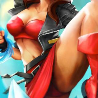 Blaze Fielding iPhone wallpaper