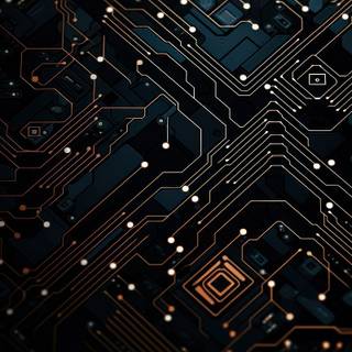 iPhone circuit board 4k wallpaper