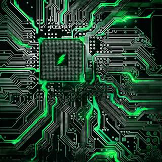 iPhone circuit board 4k wallpaper