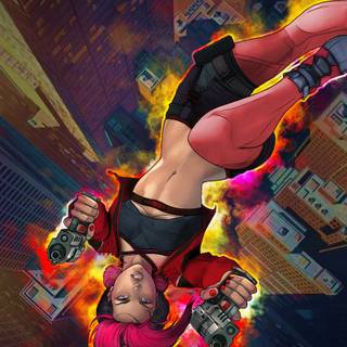 Blaze Fielding iPhone wallpaper