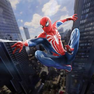 Gaming Spider-Man 2 PS5 wallpaper