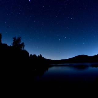 Black anime landscape laptop wallpaper