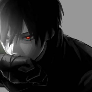 Sad dark anime PC wallpaper