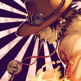 Anime Luffy and Ace wallpaper