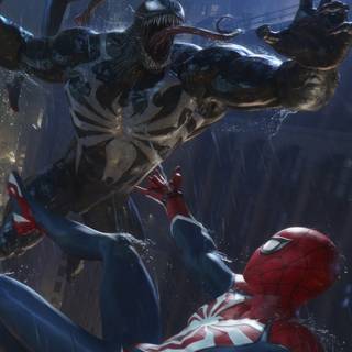 Gaming Spider-Man 2 PS5 wallpaper