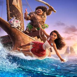 Moana 2 movie poster wallpaper