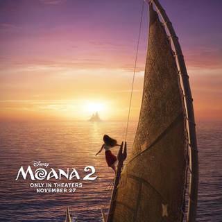 Moana 2 movie poster wallpaper