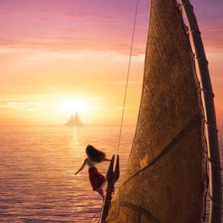 Moana 2 movie poster wallpaper