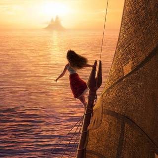 Moana 2 movie poster wallpaper