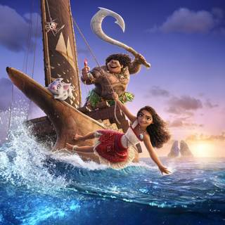 Moana 2 movie poster wallpaper