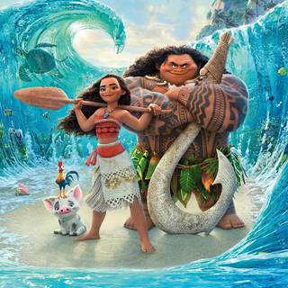 Moana 2 movie poster wallpaper