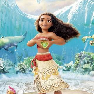 Moana 2 movie poster wallpaper