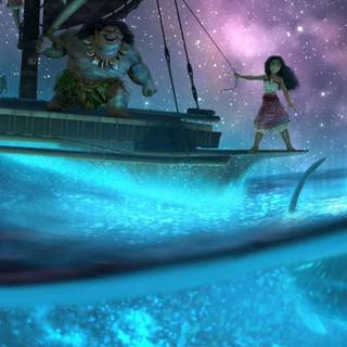 Moana 2 movie poster wallpaper