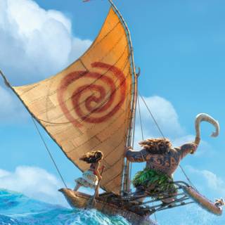 Moana 2 movie poster wallpaper