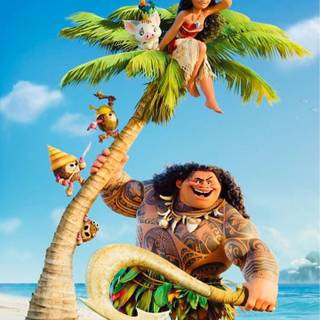 Moana 2 movie poster wallpaper
