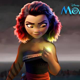 Moana 2 movie poster wallpaper