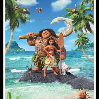Moana 2 movie poster wallpaper