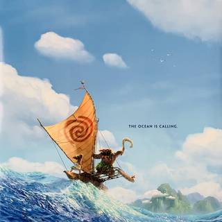 Moana 2 movie poster wallpaper