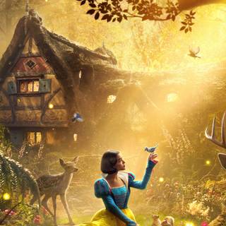 Snow White movie 2025 wallpaper