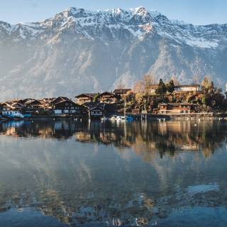Switzerland village wallpaper