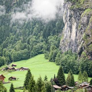 Switzerland village wallpaper