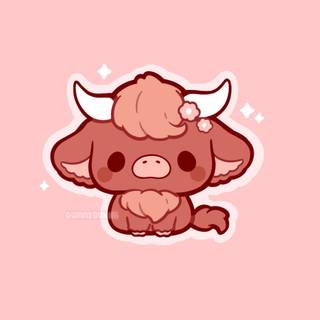 Cute cows Kawaii wallpaper