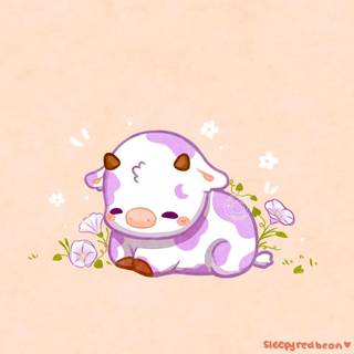 Cute cows Kawaii wallpaper