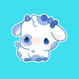 Cute cows Kawaii wallpaper