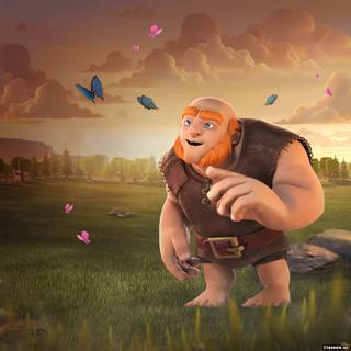 Royal Giant wallpaper