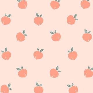 Peach summer wallpaper