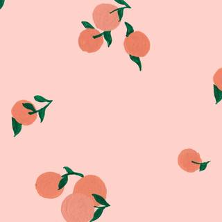 Peach summer wallpaper