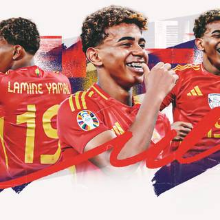 Lamine Yamal 2024 wallpaper