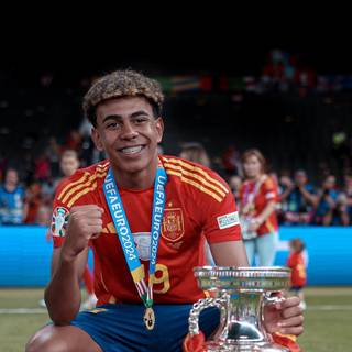 Lamine Yamal 2024 wallpaper