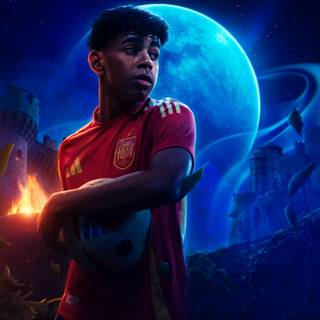 Lamine Yamal 2024 wallpaper