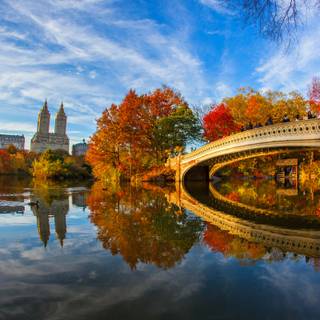 New York autumn desktop wallpaper