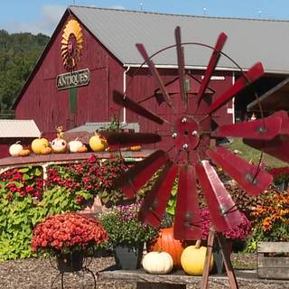 Autumn farm 1920x1080 wallpaper