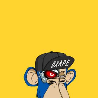 Bored Ape iPhone wallpaper
